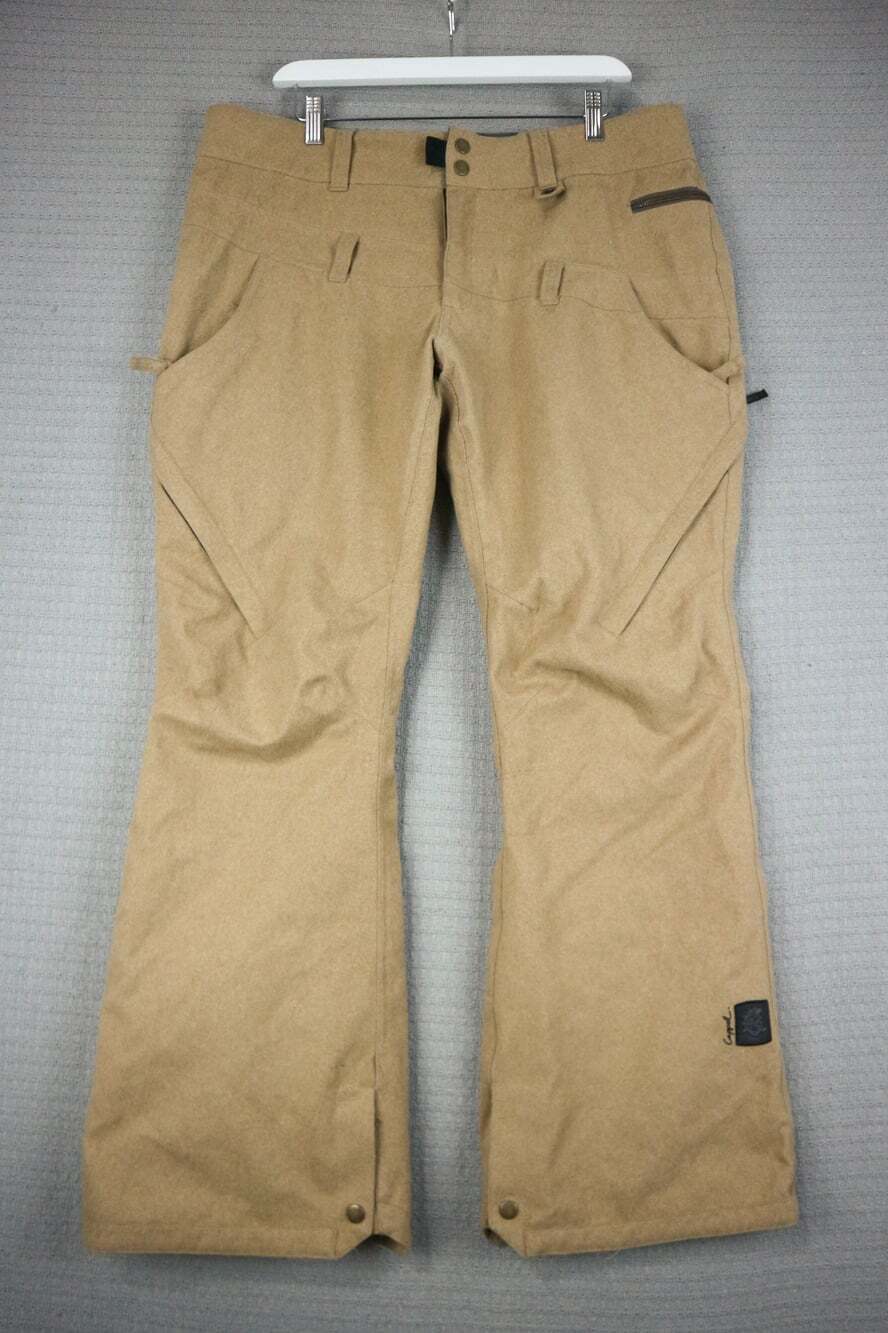 Cappel Tan Snowboard Pants Winter Ski Outerwear Beige Large